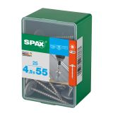 RF UNIVERZALNI VIJAK SPAX T-STAR A2 4.5X55 ZAV=25KOS S PODLOŽKO