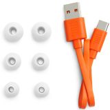 SLUŠALKE JBL T130NC TWS BELE