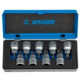 TORX NASTAVEK 12,7MM UNIOR T20-T60 9 DELNA ART. 192/12