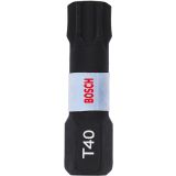 TORX NASTAVEK C6,3 BOSCH T40 25 MM 2 KOS IMPACT CONTROL