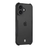 TACTICAL QUANTUM SILIKONSKI OVITEK ZA IPHONE 16 - PROZORNO ČRN