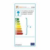 TALNA SVETILKA FEROTEHNA WL14040C-1F 1X60W E27 1853 BELA/ZLATA