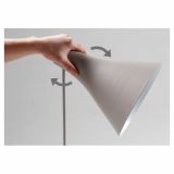 TALNA SVETILKA PHILIPS DRIN 1X23W E27 42261/30/16 ČRNA