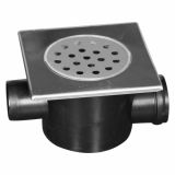 TALNI PVC SIFON VAFRA 2/2 150X150 MM PVC TULEC RAVNI