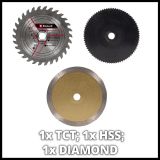 KROŽNA ŽAGA EINHELL TC-CS 89