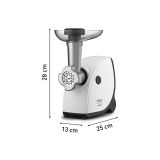 TEFAL MLINČEK ZA MESO, MLETJE 6-V-1, 2000 W*, HITRI REZULTATI, DO 2,3 KG/MIN, 3 REŠETKE, NASTAVEK ZA KLOBASICE.