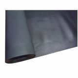 TEHNIČNA GUMENA PLOŠČA 3X1200 MM ČRNA REBRA OZKA AVTOTEKAČ NA METER 10 M