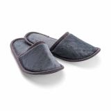 TEKSTIL VITAPUR FAMILY HIŠNI COPATI SOFT TOUCH SIVI 44-45