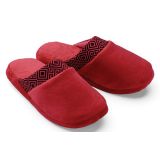 TEKSTIL VITAPUR FAMILY HIŠNI COPATI SOFT TOUCH Ž 36-37 RDEČI