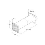 CEV ZA NAPO SICCABO TELESKOP SISTEM 125 PRAVOKOTEN