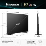 TELEVIZOR HISENSE 43E7Q