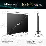 TELEVIZOR HISENSE 55E7Q PRO