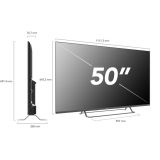 TELEVIZOR SMARTTECH 50QG02V QLED 4K GOOGLE TV