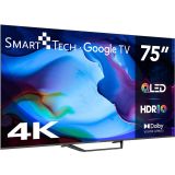 TELEVIZOR SMARTTECH 75' QLED 4K GOOGLE TV 5.0