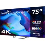 TELEVIZOR SMARTTECH 75' QLED 4K GOOGLE TV 5.0