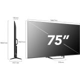 TELEVIZOR SMARTTECH 75' QLED 4K GOOGLE TV 5.0
