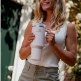 TERMO LONČEK STANLEY THE QUENCHER TUMBLER 1.2L ROZA