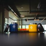 TERMO POSODA SNOW MONKEY FOODIE MINI 350 ML RUMENA