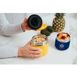 TERMO POSODA SNOW MONKEY FOODIE MINI 350 ML RUMENA