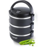 TERMO STEKLENICA, POSODA 3 DELNA TERMO POSODA ZA HRANO