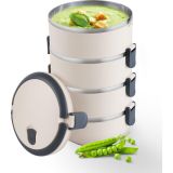 TERMO STEKLENICA, POSODA 4 DELNA TERMO POSODA ZA HRANO