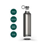 TERMO STEKLENICA, POSODA EQUA PAMETNA TERMO - DARK GREY, 680 ML