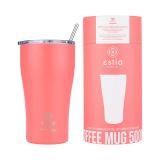 TERMO STEKLENICA, POSODA ESTIA 500 ML FUSION CORAL SKODELICA S SLAMICO