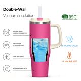 TERMO STEKLENICA, POSODA HOMEY 1.2 L TERMO LONČEK HICE RED ROSE