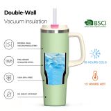 TERMO STEKLENICA, POSODA HOMEY 1.2 LIT HICE ZELEN TERMO LONČEK HAUSLINE