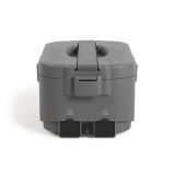 TERMO STEKLENICA, POSODA LIVOO ZA HRANO LUNCH BOX ELEKTRIČNA GRELNA SIVA