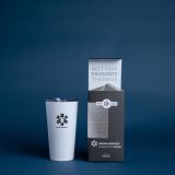 TERMO LONČEK SNOW MONKEY ENJOYER 0.47L BELA