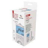 TERMOSTAT EMOS ZA VTIČNICO 2V1 SCHUKO + DIGITALNI ČASOVNIK