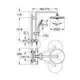 PIPA ZA TUŠ GROHE EUPHORIA