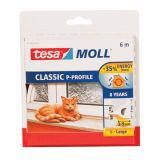 TESNILNI LEPILNI TRAK TESA TESNILO GUMA, P-PROFIL 5MM BELO 6 M X 9 MM