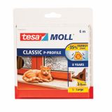 TESNILNI LEPILNI TRAK TESA TESNILO GUMA, P-PROFIL 5MM, RJAVO 6 M X 9 MM