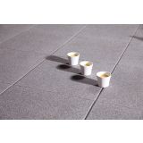 BETONSKA PLOŠČA ZOBEC TETRA 50X50X3.8 CM GRANITNO SIVA