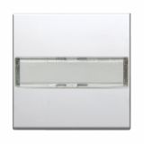 TIPKA MODUL BELA, Z NAPISNO PLOŠČICO 2M