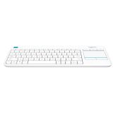TIPKOVNICA LOGITECH K400, BELA