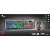 TIPKOVNICA + MIŠKA TRUST GXT 845 TURAL GAMING SET