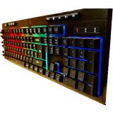 TIPKOVNICA REDRAGON SHIVA K512 RGB, ČRNA