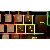 TIPKOVNICA REDRAGON SHIVA K512 RGB, ČRNA