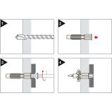 ZIDNI VLOŽEK TMT 10X66 VLOŽEK ZAV=4 KOS