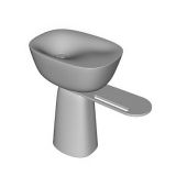 TOALETNA OMARICA KOLPA SAN MILO 70X51 + SH. WHITE S POLICO