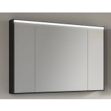 TOALETNA OMARICA KOLPA SAN TOD 100 ČRNA DONNA TOAL. OMARICA Z LED SVETILKO