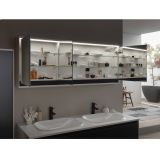 TOALETNA OMARICA KOLPA SAN TOP 150 WH Z OGLEDALOM IN LED OSVETLITVIJO