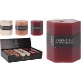 TOP SVEČA EH ŠESTKOTNA PILAR, 4X5CM , V DISPLEJU