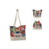 TORBA ZA NA PLAŽO SABRINA TENORI FANTASIA 36X25X56 PISANA