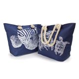 TORBA MODRA Z MORSKIM MOTIVOM