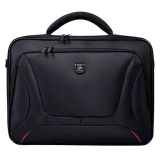 TORBICA PORT COURCHEVEL 17,3", ČRNA Z RDEČO OBROBO