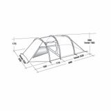 ŠOTOR EASY CAMP TORNADO 500 ZA 5 OSEB Z NAPIHLJIVO KONSTRUKCIJO